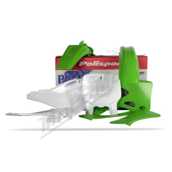 POLISPORT plastikinis rinkinys Kawasaki KX125/KX250 99-02