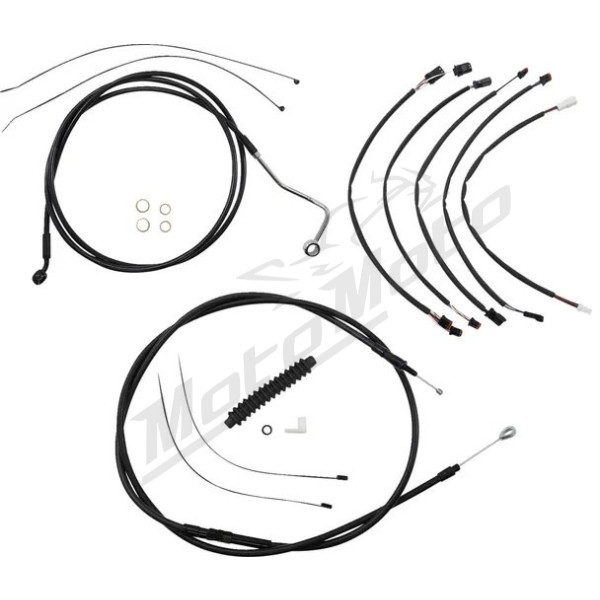 MAGNUM SHIELDING XR Handlebar Installation Kit Black 38/43cm Harley Davidson FLHRXS 1868 21-24