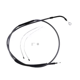 MAGNUM SHIELDING Polished Karbon Fiber Clutch Cable Harley Davidson FLH / FLHTK / FLHX / FLHXS / FLHXSE 1750/1977 21-24 167cm