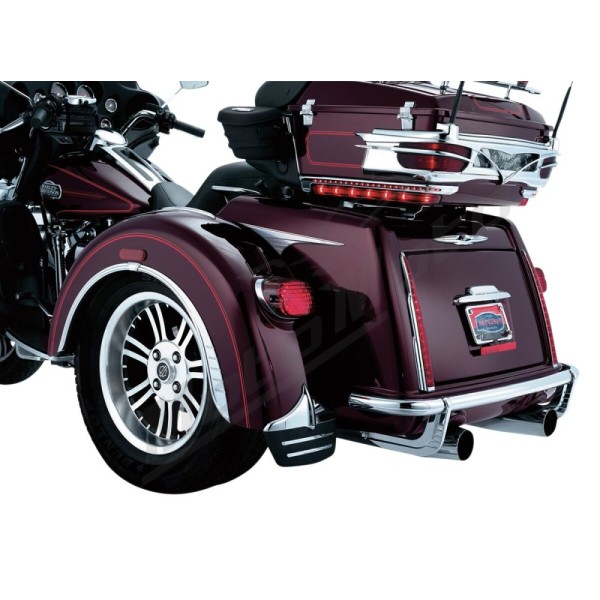 KURYAKYN Rear Mud Flaps Harley Davidson FLHTCUTG / FLHTCUTGSE / FLHXXX 1690/1923 11-24  