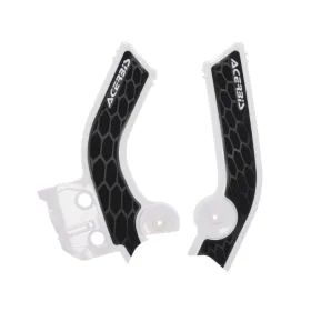 Acerbis X-Grip Frame Guards Kove 450 Rally / Rally Pro 23-> Black/White