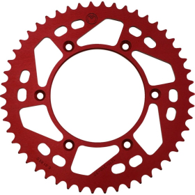 MOOSE OFFROAD HARD-PARTS Rear Aluminum Sprocket 50T Beta / Honda / Red Moto / Yamaha 125-498cc 13-21