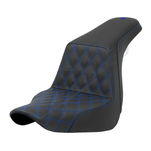 SADDLEMEN Lattice Stitch Step-Up Seat Harley Davidson FLSB / FXLR / FLXRS / FXLRST 1750-1923 18-25