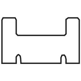 GARLAND Replacement Slide Arctic Cat CFR / Crossfire / M8 800cc 2010