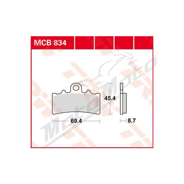 TRW All Round Sintered Metal Brake Pads BMW / Fantic / Husqvarna / KTM 125-401cc 11-24
