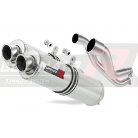 Exhausts kit Dominator ROUND APRILIA Pegaso 650 Trail 2006-2010