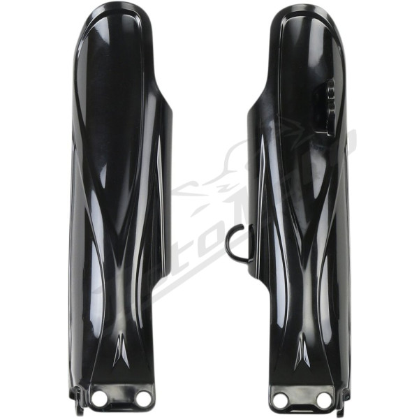 UFO Black Fork Tube Protectors KTM / Yamaha 85cc 19-25