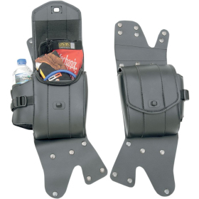 SADDLEMEN Cruis'n Deluxe Saddlebag Guard Bag Set Harley Davidson FLHR / FLHRS / FLHTCI / FLTRI / FLTRX 1340-180 93-12