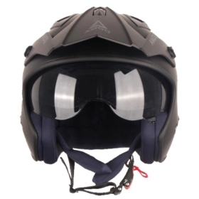 AMOQ Blister Jet Helmet Black