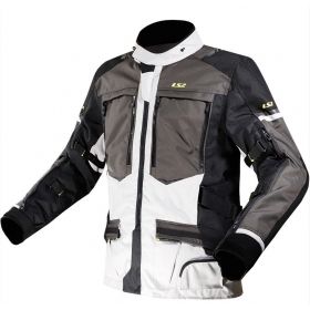 LS2 NORWAY textile jacket for men black / grey