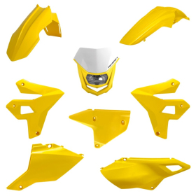 Polisport plastic set with headlamp Suzuki DR-Z 400 00-25