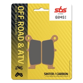Sbs stabdžių trinkelės 604SI Sintered Offroad GAS GAS / HONDA / KAWASAKI / SUZUKI / TM / YAMAHA
