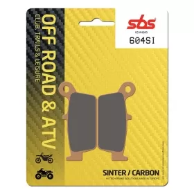 Sbs stabdžių trinkelės 604SI Sintered Offroad GAS GAS / HONDA / KAWASAKI / SUZUKI / TM / YAMAHA