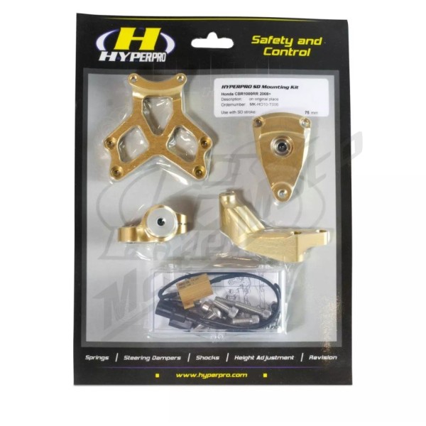HYPERPRO Steering Damper Mounting Kit Suzuki GSX / GSX-R 600-1300 00-17