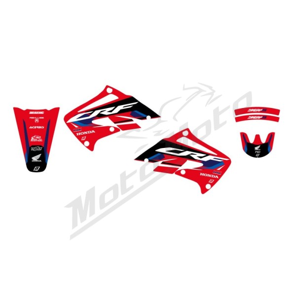 BLACKBIRD RACING Dream 5 Graphic Kit Honda CRF 450cc 02-04