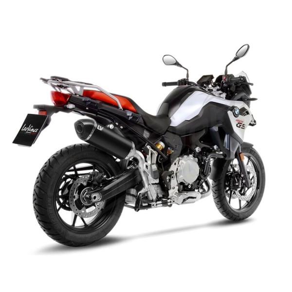 LEOVINCE LV-14 Black Edition Slip-On Muffler BMW F 750-900GS 18-25