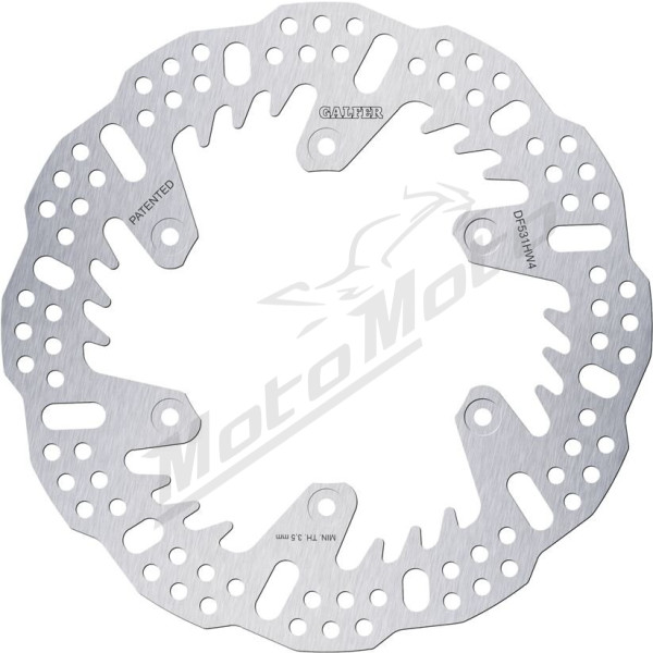GALFER Galinis fiksuotas „Shark“ stabdžių diskas YAMAHA YZ 125-450cc 20-25