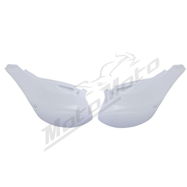 Šoniniai plastikai balti CEMOTO KAWASAKI KX 125-250cc 1999-2002