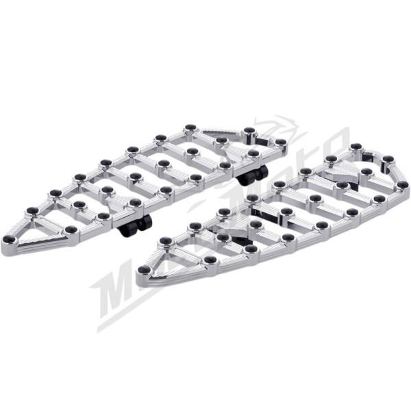 ARLEN NESS MX Billet Floorboards Harley Davidson FLDE / FLFB / FLFBS / FLHC / FLHCS / FLI / FLSL / FXFBS 1750-1868cc 18-24