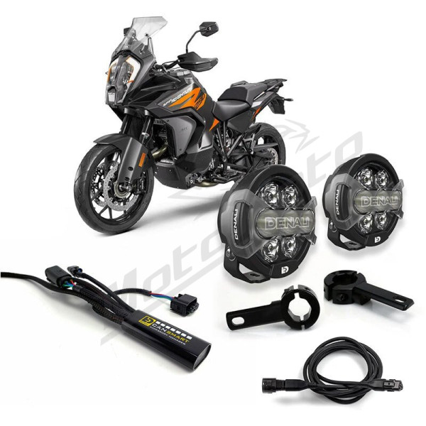  74 DENALI CANsmart D7 Pro Additional light kit KTM Super Adventure 1290 15-20