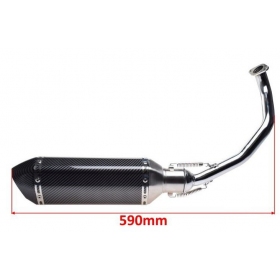 Sport exhaust GY6 125-150cc 4T
