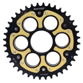 Supersprox Edge Rear Sprocket DUCATI DIAVEL / HYPERMOTARD 43teeth Gold