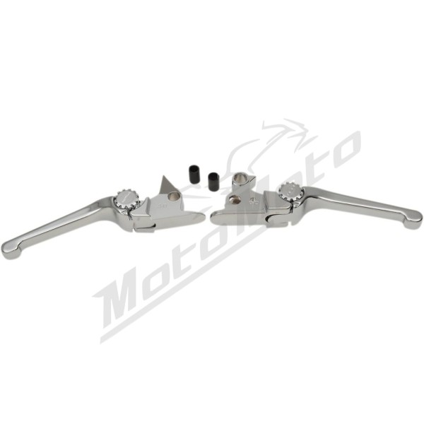PSR Anthem Adjustable Lever Set for Harley Models Harley Davidson FLDE / FLFB / FLFBS / FLHC / FLS / FLSB / FLSL / FXFB / FXSB / FXST 1690-1923 15-22