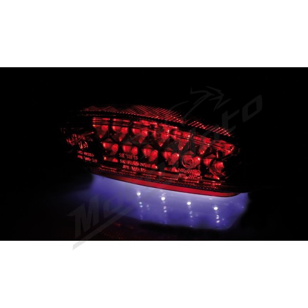 HIGHSIDER smart Monster LED TailLight Black E-Approved (1pc)