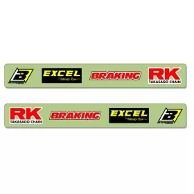 BLACKBIRD RACING Swingarm Stickers Suzuki RM / RM-Z 125-450cc 96-23