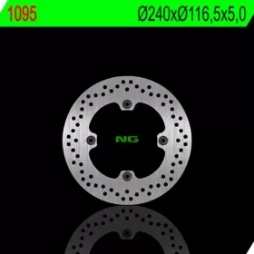 NG BRAKES 1095 Round Fixed Brake Disc HONDA CB / CBF 600-1000 04-13