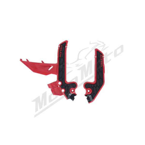 Acerbis X-Grip Rėmo Apsaugos KTM / GasGas 85cc 25-> Juoda/Raudona