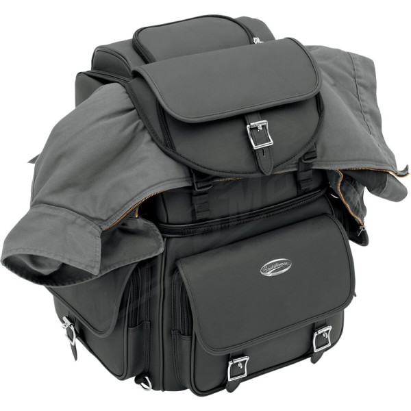 SADDLEMEN BR3400EX Backseat, and Sissy Bar Bag 55.7l