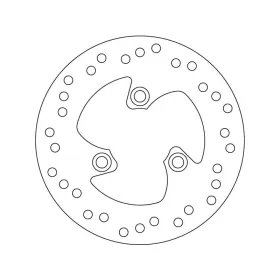Brembo Serie Oro front brakedisc Peugeot Elyseo / Elystar / SV