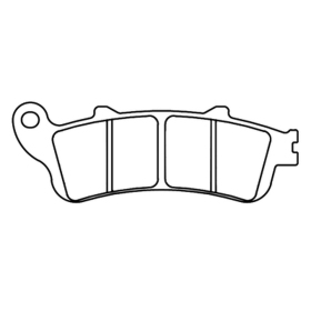 CL BRAKES 1231RX3 stabdžių trinkelės HONDA GL / VTX 1800 01-17