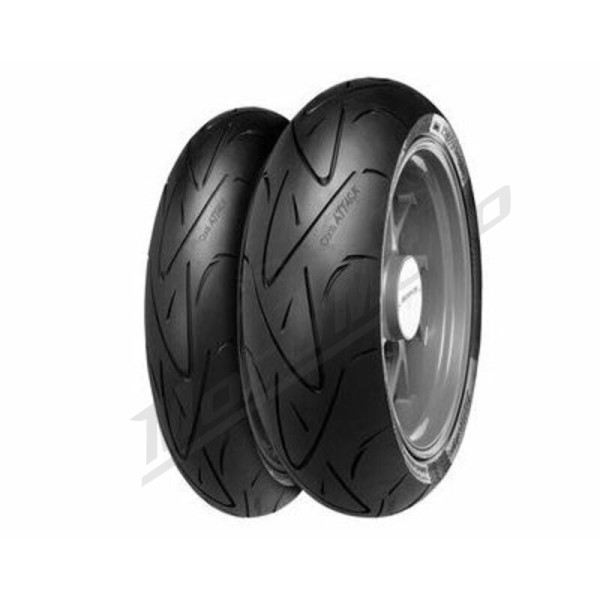 CONTINENTAL ContiSportAttack Padangų kompl. 120/70 R17 + 190/55 R17