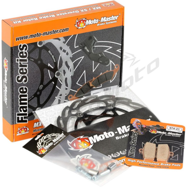 MOTO-MASTER Rear Flame Disc Kit 220mm Husqvarna / KTM 85-350 11-22