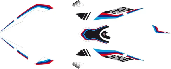 UNIRACING Stickers kit BMW F 800cc 14-15