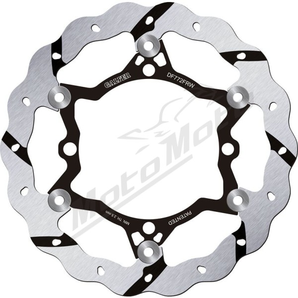 GALFER BRAKE ROTOR FLOATING WAVE GROOVED Sherco 2.5 / 4.5 / 5.1 / SE / SEF / SEF-R / SE-R 250-510cc 04-17