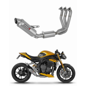 Dominator Full Exhaust System (Euro 5) GPF + dB killer Triumph Speed Triple 1200 RS / RR 21-24
