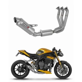 Dominator pilna išmetimo sistema (Euro 5) GPF + dB killer Triumph Speed Triple 1200 RS / RR 21-24