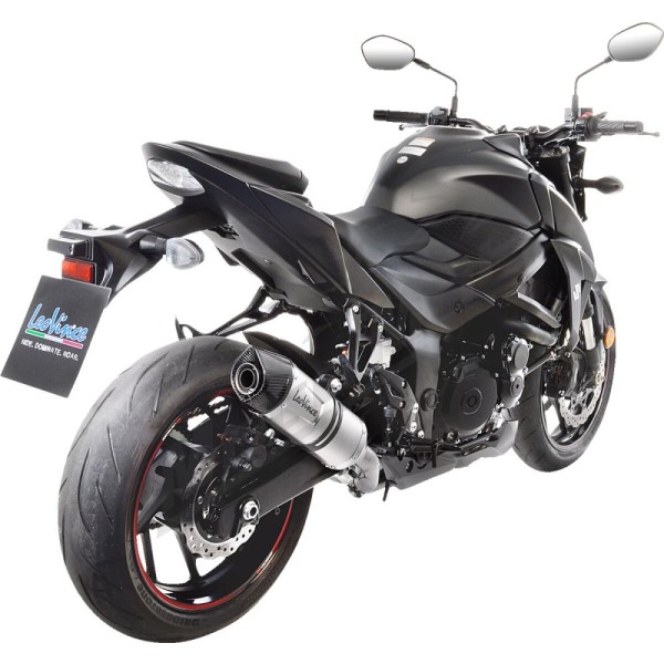 LEOVINCE LV One Evo Stainless Steel Slip-On Muffler SUZUKI GSX-S 750 17-20