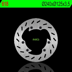 NG BRAKES 618 priekinis fiksuotas stabdžių diskas DERBI SENDA 50 02-06