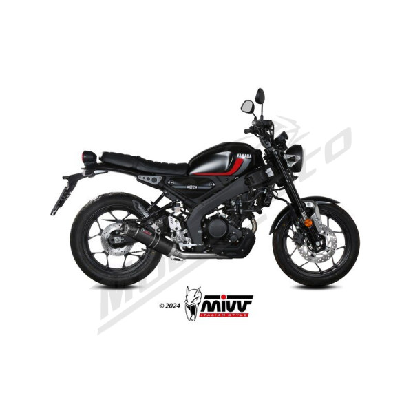 MIVV GP Full Exhaust System Yamaha XSR 125 22-24