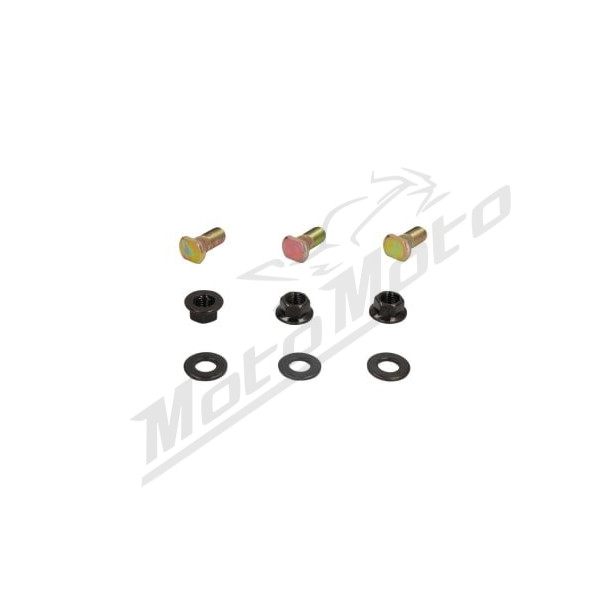 4RIDE Wheel bolts and nuts 3 pcs. Suzuki LT 80cc 87-06