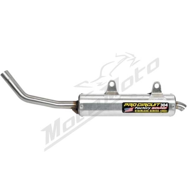PRO CIRCUIT 304 Silencer Stainless Steel/Aluminum KTM EXC / MXC 300/360 96-97 