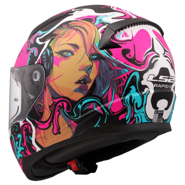 Helmet LS2 FF353 RAPID 2 CYBERG