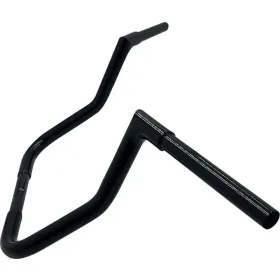 FAT BAGGERS INC. 1-1/4" EZ Install Flat Top Batwing Handlebar Black 32mm 86,5cm (33cm)