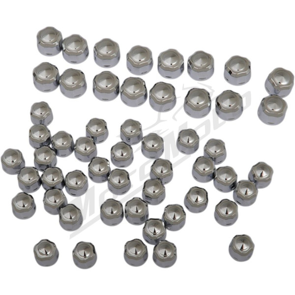 CIRO Engine Bolt Cover Caps Harley Davidson FLDE / FLFB / FLFBS / FLH 1750-1977cc 17-25