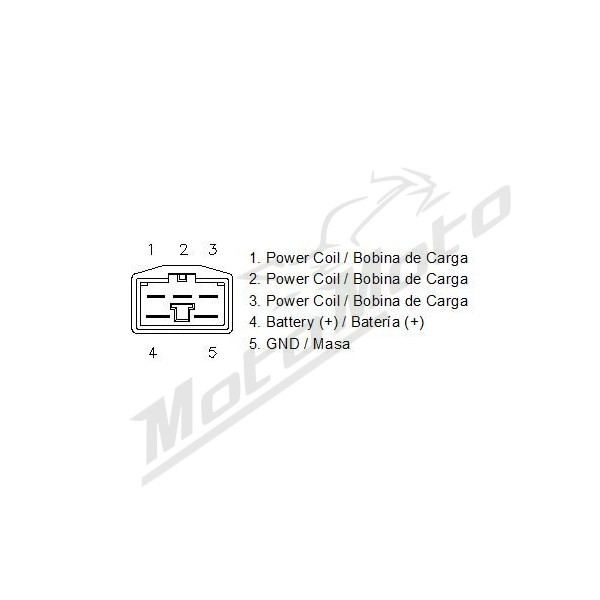 MOTOPLAT Regulator Honda CB / CBR / NSR / VFR / VT / VTR / XL 125/1000 89-07