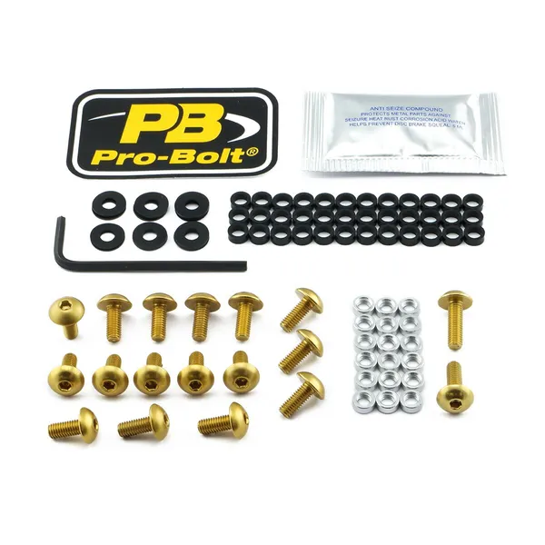 PRO BOLT Aluminium Fairing Bolt Kit for KTM Adventure 1190cc 13-16